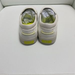 Mens Sperry plushstep white loafers